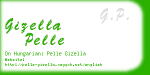 gizella pelle business card